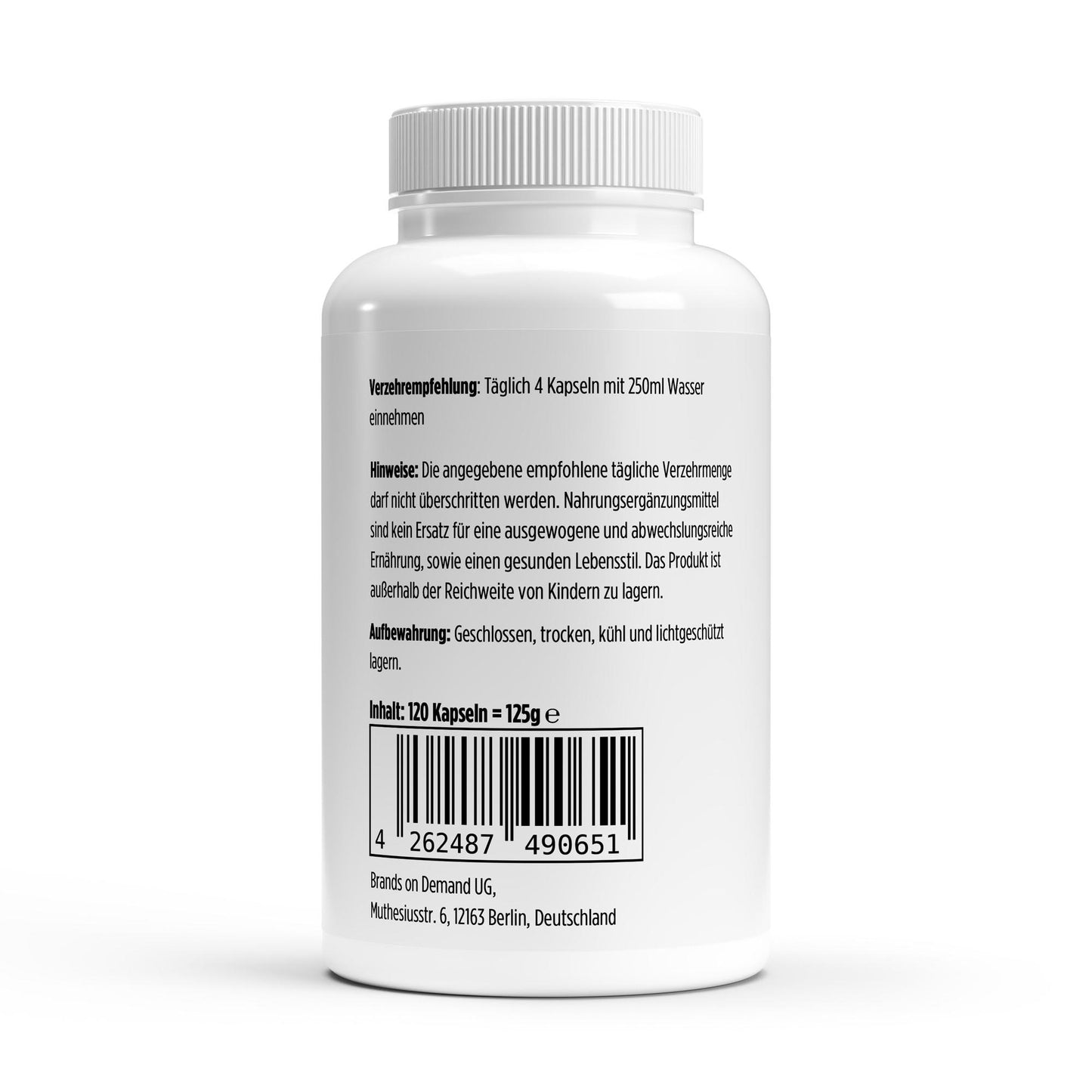 Natron Magensaftresistent - 120 Kapseln
